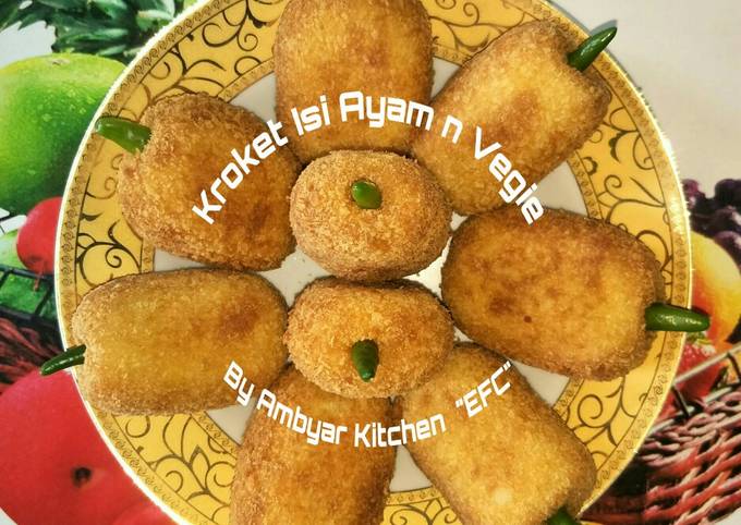 Kroket Isi Ayam n Vegie 😍😋