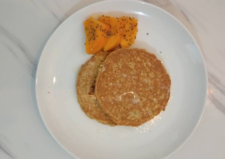 Resep Pancake Oats Madu Sarapan Sehat Anti Gagal