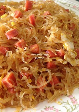 Foto resep Soun goreng sosis telur