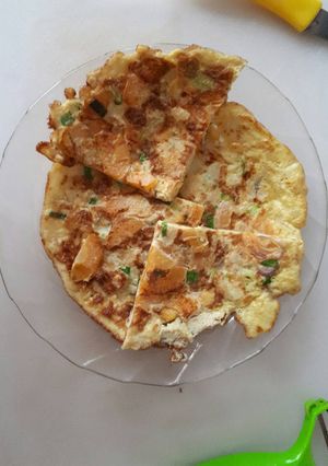 Foto resep Mpasi 1 th an Pizza dadar sayuran