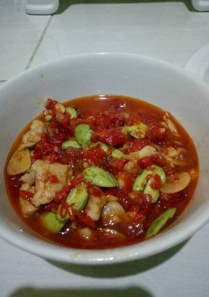 Foto resep Daging babi pete cabe (nonHalal)