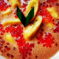 A picture of Kolak pisang & mutiara.