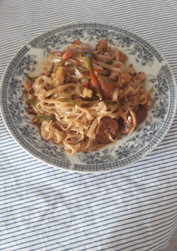 Una foto de Noodles de arroz (Sin gluten)
