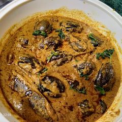 A picture of Hyderabadi Bharwa Baingan.