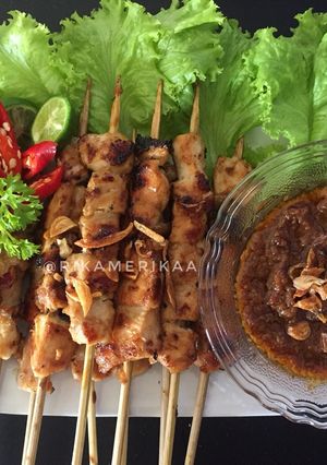 Foto resep Sate ayam teflon