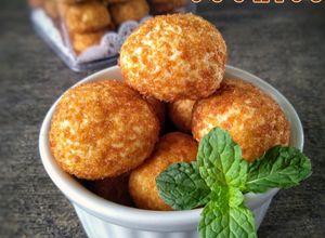 Foto resep Palm Sugar Cheese n Peanuts Cookies