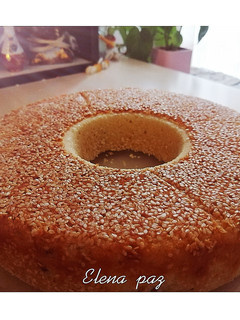 عکسی از دستور کیک کنجدی