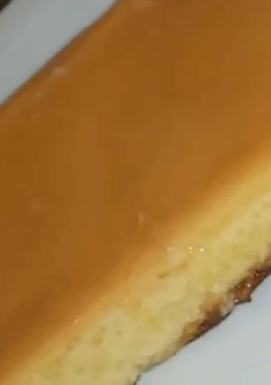 Une photo de Flan au lait en poudre et au caramel trop facile😋♥️           
