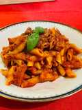 Pasta con pollo