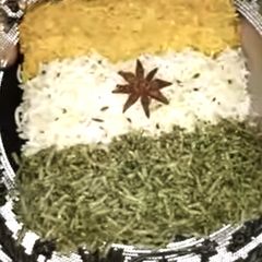 A picture of Tiranga Rice#IDC.