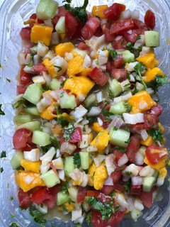 Una foto de Ceviche de pescado