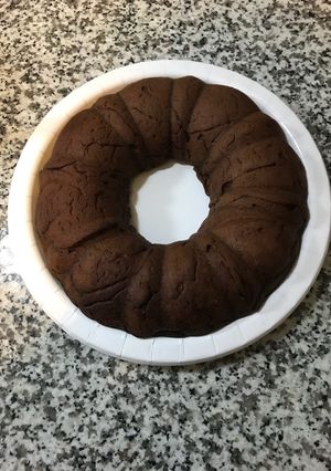 Una foto de Rosca de chocolate saludable