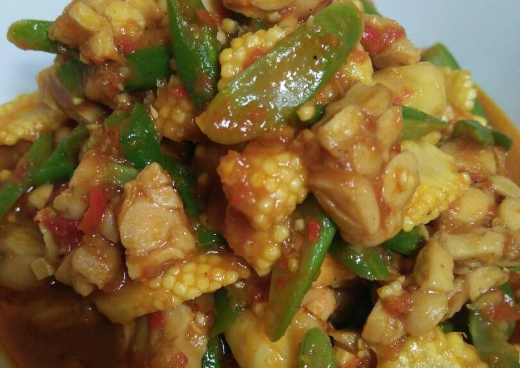 Tumis sobute(soleng,buncis,tempe)😅 so simple