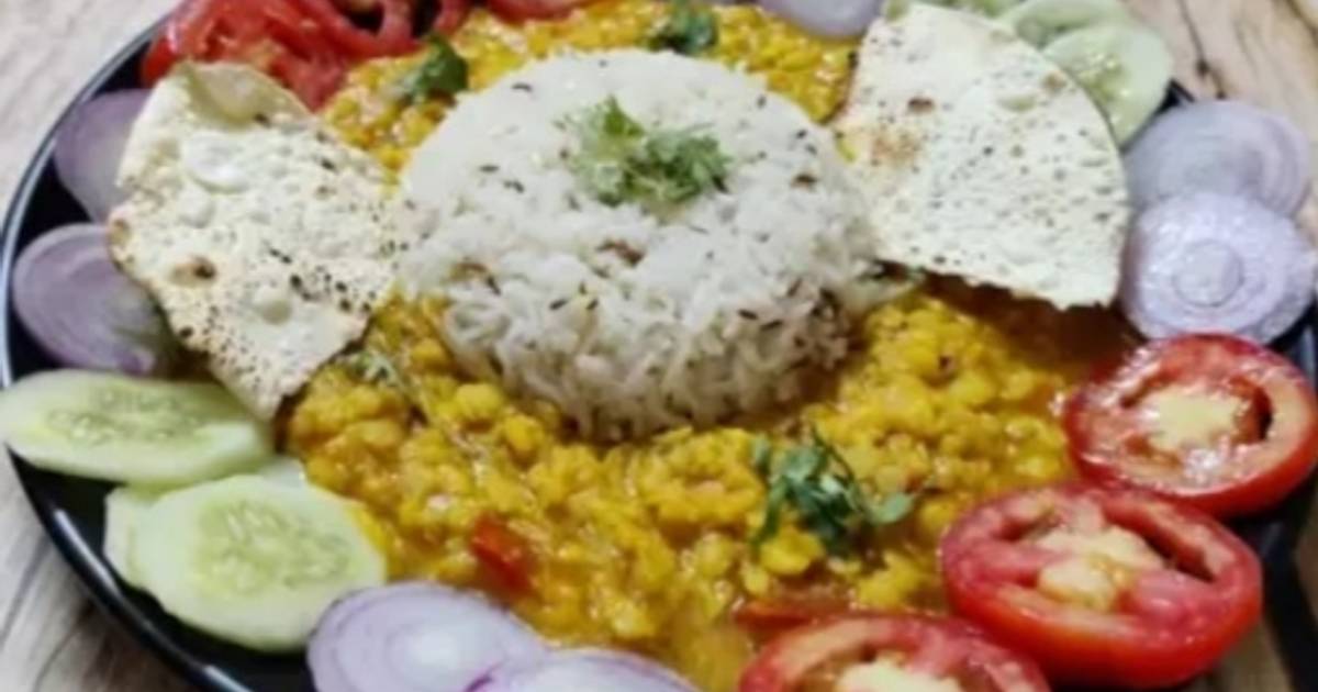 Dhaba Style Dal fry & Jeera rice Recipe by DrPushpa Dixit Cookpad