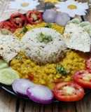 Dhaba Style Dal fry & Jeera rice
