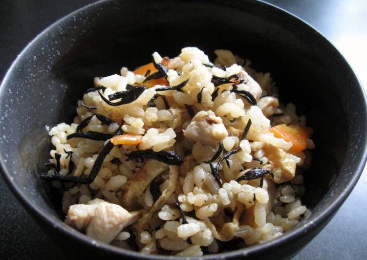 Recipe of Award-winning Hijiki Takikomi Gohan