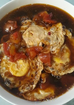 Foto resep Telur Tomat Kuah Kecap