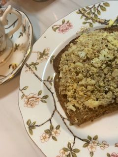 A picture of Tuna Egg Salad Toast.