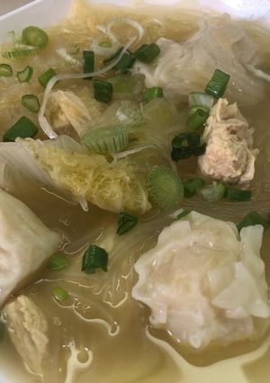 Una foto de Sopa Wonton a la Sonorense
