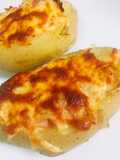 Batata recheada rápida e prática