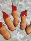 Galletitas Halloween: dedos de brujas