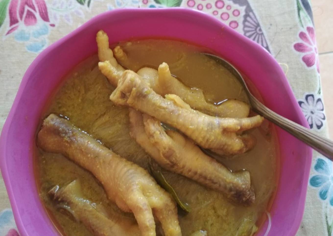 Soto ceker sekedarnya