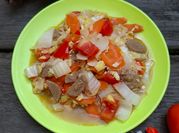 Gambar tumis pentol