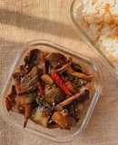 Món chay - Nấm bào ngư kho cải chua