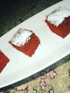 Red velvet cake ainihin hoton girkin