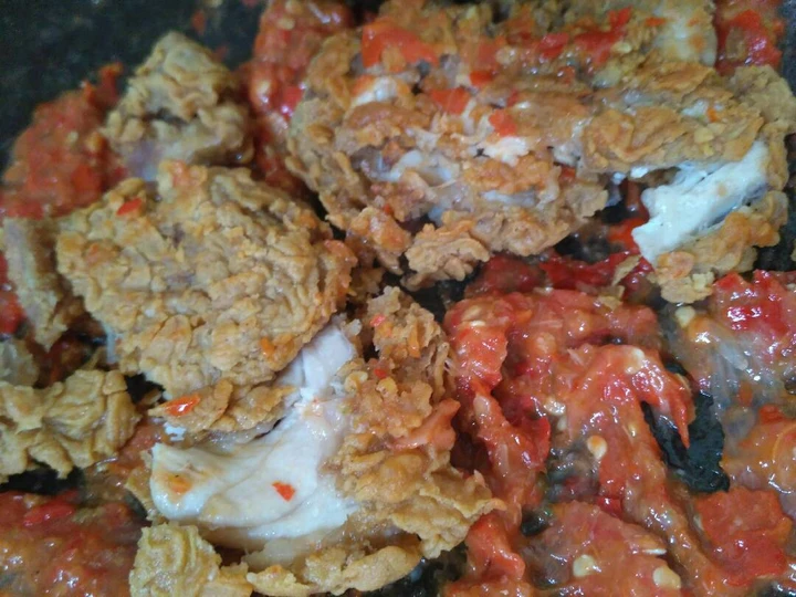 Langkah Gampang Membikin Resep Ayam geprek crispy yang Lezat Sekali Anti Ribet, Mantap Sekali