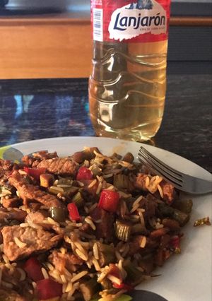 Foto principal de Ternera y arroz con soja