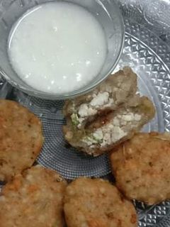 पनीर स्टफ साबूदाना वड़ा (paneer stuff sabudana vada recipe in Hindi) रेसिपी मुख्य फोटो