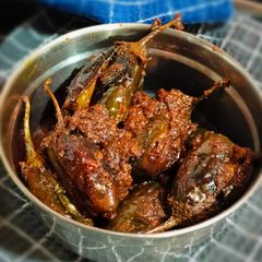 A picture of Bharwa Baingan.