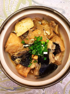 簡單的味噌鮭魚頭 的食譜成品照片