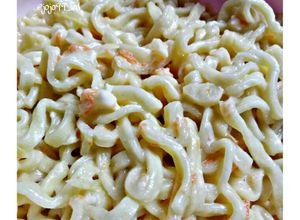 Foto resep Mie Santan Keju Penambah BB Anak
