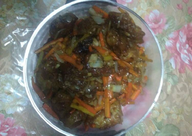 Resep Tuna tepung saus tiram + lada hitam, Enak Banget