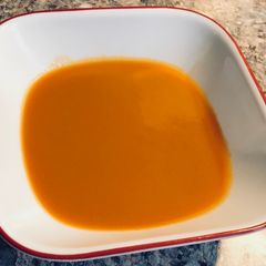 A picture of Tomato Basil Soup.
