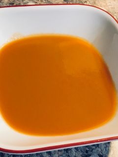 A picture of Tomato Basil Soup.