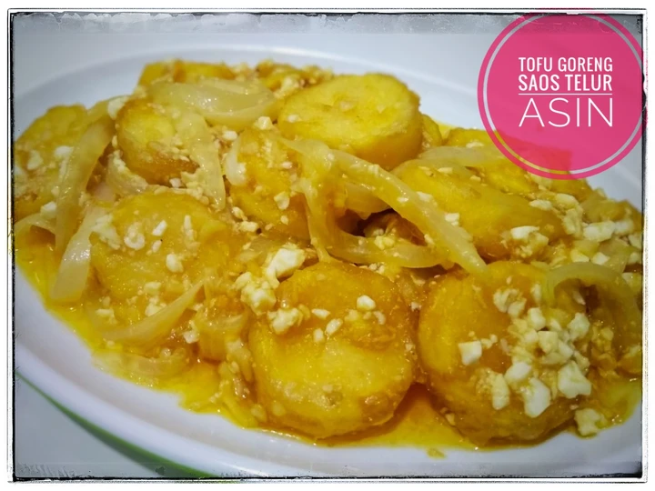 Langkah Mudah untuk Membuat Resep Tofu goreng saos telur asin yang Bikin Ngiler Anti Ribet, Mantap