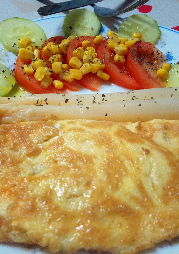 Una foto de Tortilla sorpresa 🧀 🌶
