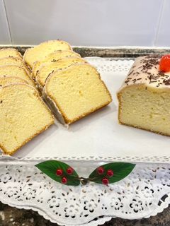 Una foto de Pastel de mantequilla y limón