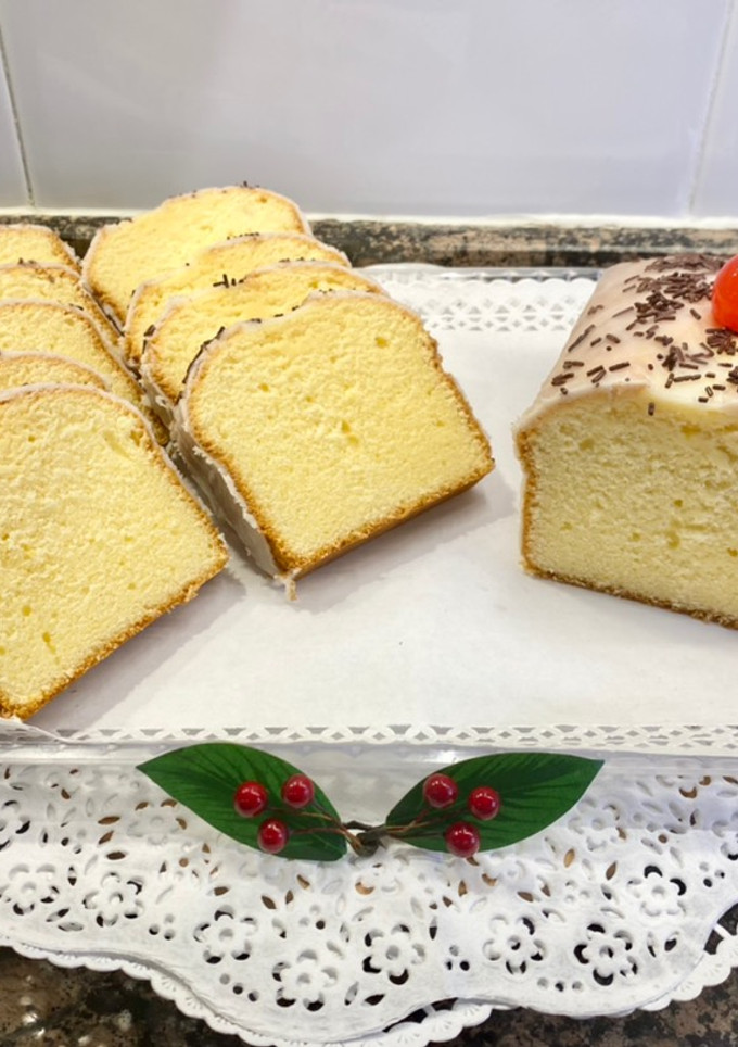 Una foto de Pastel de mantequilla y limón