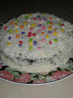 Foto resep Kue ulang tahun brownies