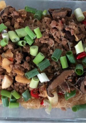 美味冬粉。螞蟻上樹 的食譜成品照片