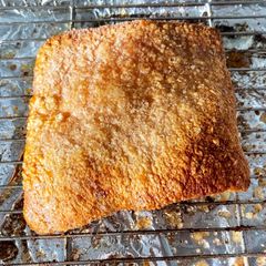 Spiced pork crackling A picture of Spiced pork crackling.