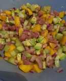 Ceviche de atún Fresco con Mango