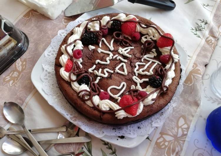 Bizcocho de chocolate (húmedo y esponjoso)