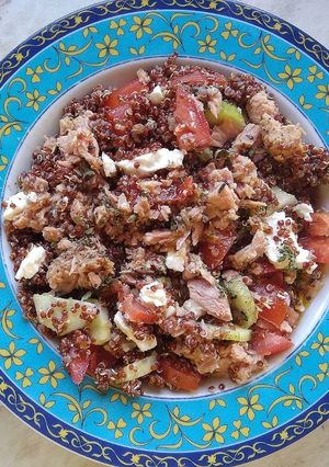 Φωτογραφία της συνταγής Σαλάτα με κινόα και τόνο