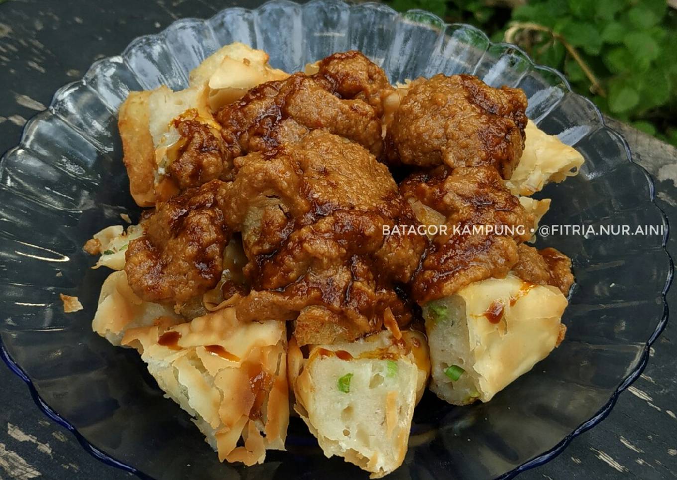 Batagor Kampung ala Pedagang kaki lima