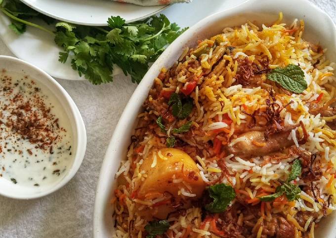 Chicken Biryani(Al rehman Style)